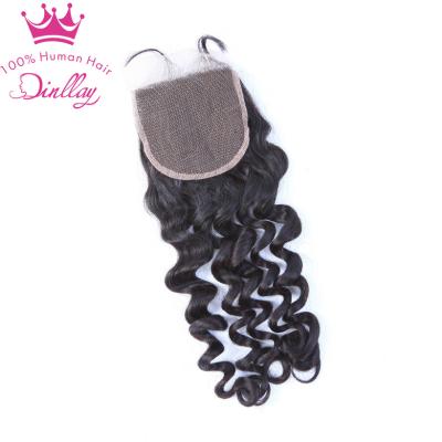 China Brazilian Remy Human Hair Lace Closure Top Quality Popular New Arrival Good Quality Back for sale