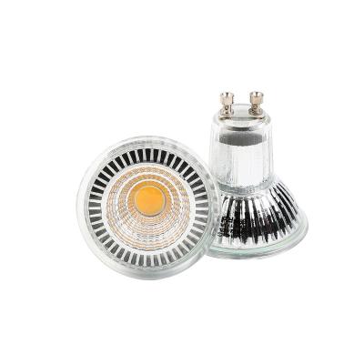 China Modern Warm White White COB 5W GU10 Daylight Spotlight Led Bulb for sale