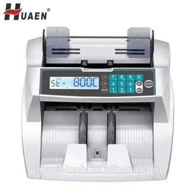 China UV/MG/IR Paper Bill Counting Machine Bank Note Money Counter for sale