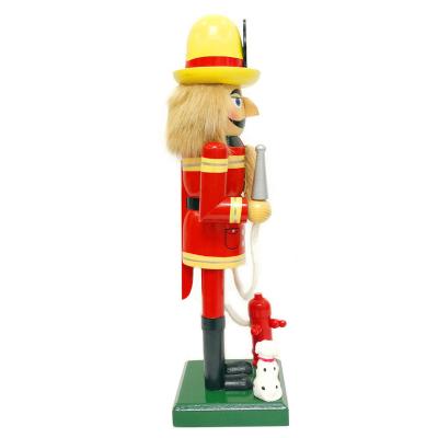 China New Arrival Quality Guarantee 36cm Durable Wooden Nutcracker Soldier Christmas Home Ornaments Nutcracker for sale