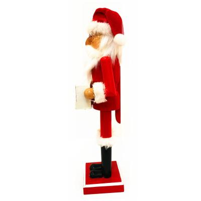 China New Item Gifts Durable Wooden Christmas Decorations Wooden Nutcracker Nutcracker for sale