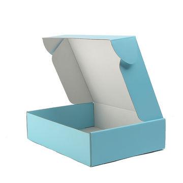 China Customized Customized Accept Ad Box E-commerce Cosmetic Mailing Box Colorful Corrugated Paper Cosmetic Shipping Box With Logo for sale