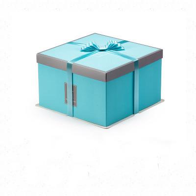 China Customized Birthday Gift Custom Packaging Paper Box For Cake for sale