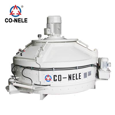 China Pan Type Vertical Shaft Concrete Mixer CMP1000 Planetary Concrete Mixer For Sale 1500L for sale