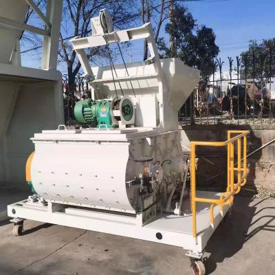 China Industry Good Quality JS500 Concrete Even Twin Shaft Concrete Mixer for sale