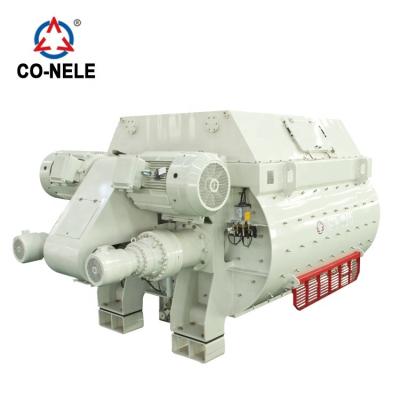 China Building Industry Twin Shaft Concrete Mixer, Portable Concrete Mixer Plant, Concrete Mixer Machine With Lift Price for sale