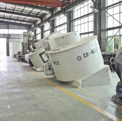 China Construction worksÂ   High Efficient Intensive Refractory Castable CQM1000 Mixers With 1000L Loading Capacity for sale