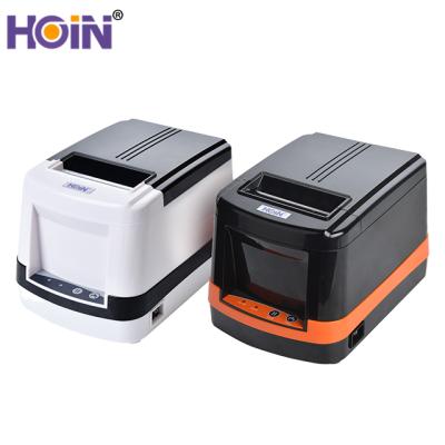 China Hoin Barcode Label Printer Black And White 2D Label Printer HOP-HL80 80mm Thermal 3 Inch Label Printer For Thermal Line Position Adhesive Sticker for sale