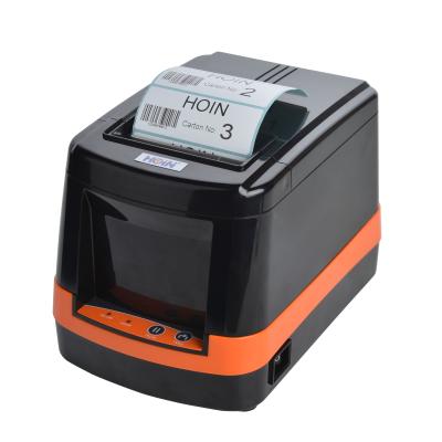 China 80MM black and white new 3 inch label barcode USB adhesive thermal printer HOP-HL80 with sticky paper for sale