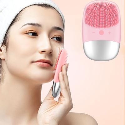 China DEEP CLEANSING Face Sweep Clean With Massage Cleanser Facial Sweep Beauty Tool Portable Facial Scrub Cleanser Facial Cleanser Brush for sale