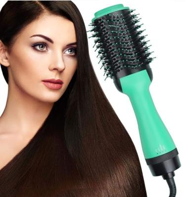 China Private Label Hair Brush Hair Dryer Best One Step Hair Dryer One Step Travel Curly Straightener Comb Hair Blow Dryer for sale