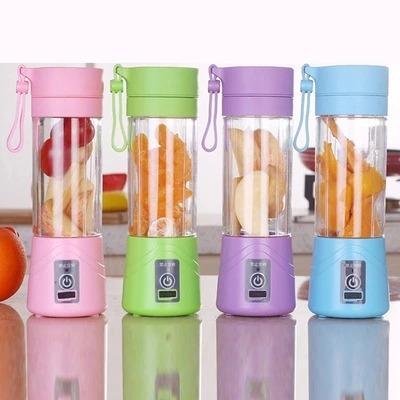 China 2022 New Style High Speed ​​Orange Juicer Machine Mini Portable Multifunction Fruit Blender 6 Blade Leaf Fruit Juicer for sale