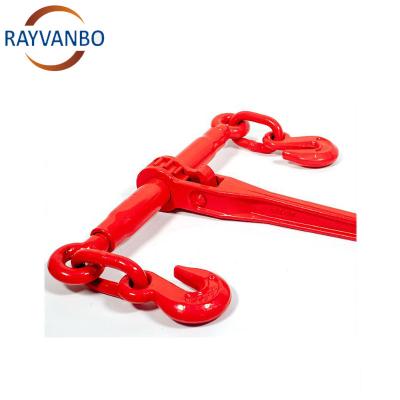 China Construction work class hardware red forged custom binding L140 us type ratchet type load binder sale in china for sale