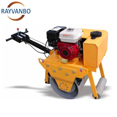 China Building Material Shops Hot Sale Manufacture Walk Behind Single Drum Roller For Road Construction Vibratory Roller for sale