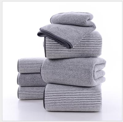 China Hot Selling Towel Set Hand Towel Viable High Density Coral High Density Coral Fleece Towel Coral Bath Towel for sale