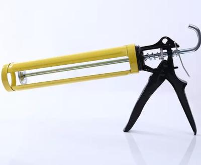 China Steel Heavy Duty Manual Silicone Sealant Dropless Caulking Gun For Construction for sale