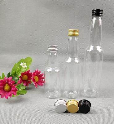 China 250ml Plastic Round Kitchen Bear Bottle PET Bottle With Plastic Cap for sale