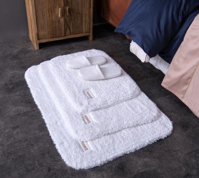 China Sustainable Luxury Cotton Floor Bathroom Towel And Washroom Long Wool Floor Towel for sale