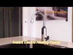 3s fast heating instant electric heating faucet anti scalding protection