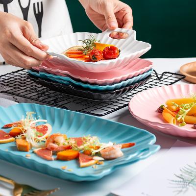 China Viable White Spiky Square Glaze Bakeware Bread Pan Single Handle Ceramic Baking Dish Kitchen Cake Dinner for sale