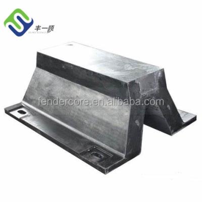 China Port Made In Solid Marine Super Type V D Type China Arch Fender Cylinder Rubber Type Dock Fender for sale