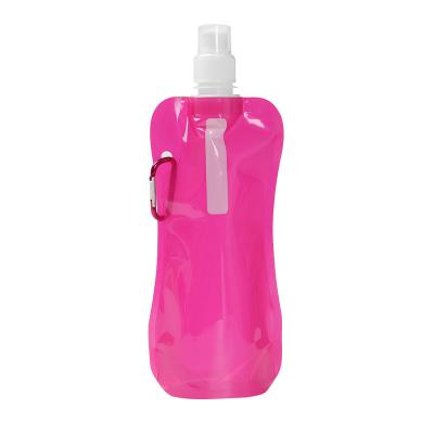 China Moisture Proof Bpa Free Plain Black White Red Orange Blue Yellow Green Portable Collapsible Sports Bottle for sale