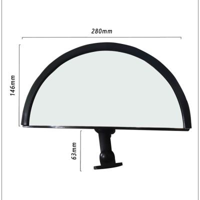 China China Wholesale Led Rear View Mirror Excavator LED Wide Angle Rear View Mirror for sale