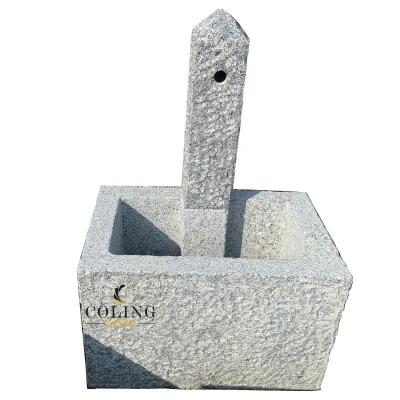 China Modern Garden Granite Sinks Stone Outdoor Granite Water Fountains Garden Sinks for sale