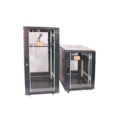 China Cabinet tipo piso de la sala de servidores de servicio OEM opcional con 19 sistemas de cableado de red en venta