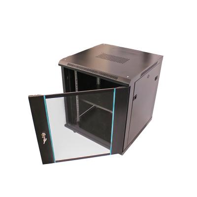 China Servidor OEM 15U Pared montada en el bastidor Centro de datos Mini caso pequeño gabinete de conmutadores de red en venta