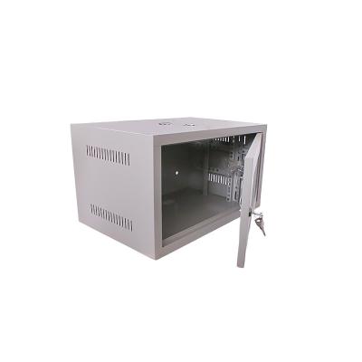 Cina Armadio di rete Mini Server Rack Superficie Finish Power Coated Data Wall Box Armadio in vendita