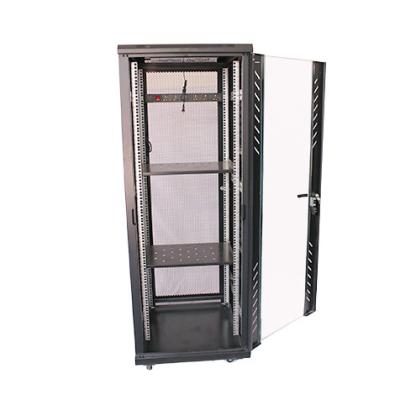 China DDF Network Cabinet Hebei Waterproof 19 Inch Network Server Cabinet with Two Locking Keys for sale