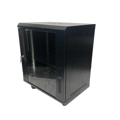 China Serviço OEM 9u 12u Armário de rack de dados de rede para rack de servidor Armário de rede de montagem de parede à venda