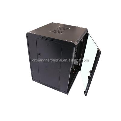 Cina 18u 22u 24u Servitore in acciaio laminato a freddo Rack Network Cabinet con servizio OEM opzionale in vendita