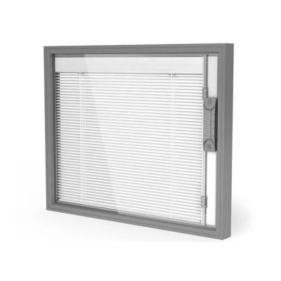 China Durable curtains and top quality Minetal blinds with soundproof triple glazing glass blinds between the glass for sale