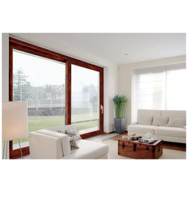 China Heat Insulation Minetal Double Glazing Soundproof Heat Break Aluminum Frame Sliding Patio Door for sale