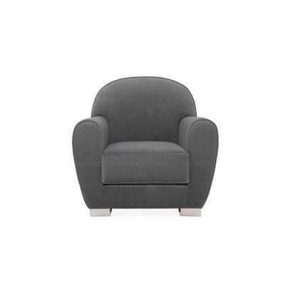 China Modular Home Simple Leather Club Leisure Accent Chair Velvet Armchair Seater Sofa Modern Living Room Classic Furniture Office for sale