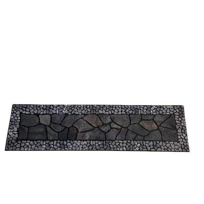 China Amazon washable hot sale nonwoven static flossing non slip villa stair rubber mat for sale