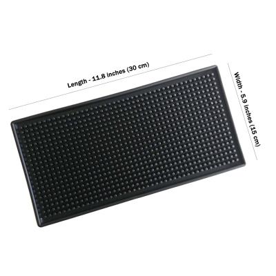 China Durable Heat Resistant PVC Bar Mat Rubber Drip Mats Pub Soft Decoration for sale