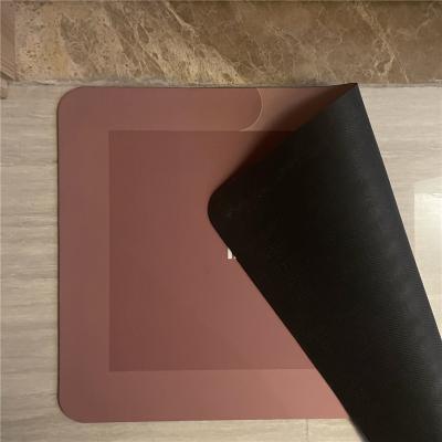 China Amazon Fashion Diatom Simple Absorbent Mud Bathroom Washable Hot Selling Rubber Mat for sale