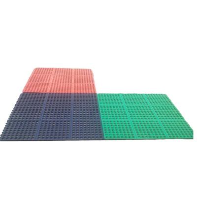 China Washable Hot Selling Splicing Type Working Anti Fatigue Non-Toxic Safe Protection Rubber Safety Mat Non-Toxic Rubber Mat for sale