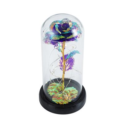 China Decorate Most Favorable Price Flower Not Wither Holiday Gift Crafts Accept Customized Immortal Flower Plastic Crafts for sale