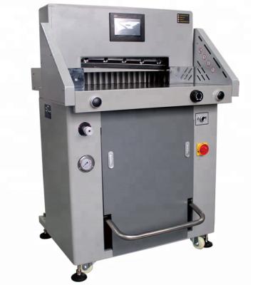 China 72CM automatic hydraulic guillotine paper cutter, electric paper cutter H720RT for sale