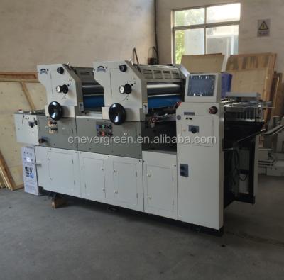 China Paper Printer Two Color Magazine , Flyer , Bill Printing Press Machinery for sale