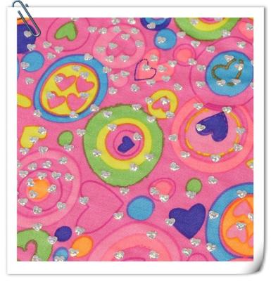 China Stretch Kawaii Character Printing Polyester Fabrics Sewing Accessories DIY Kids Dancewear Cloth Character Fabrics for sale