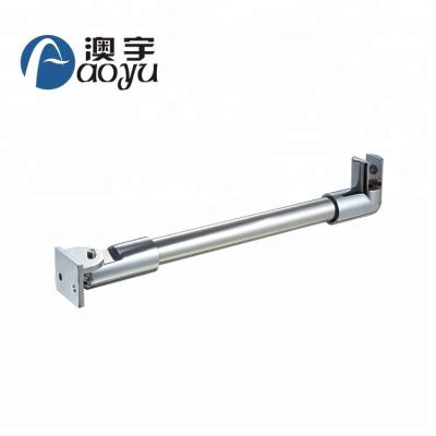 China Modern Design Modern 304 Stainless Steel Wall To Glass Adjustable Shower Room Support Bar for sale