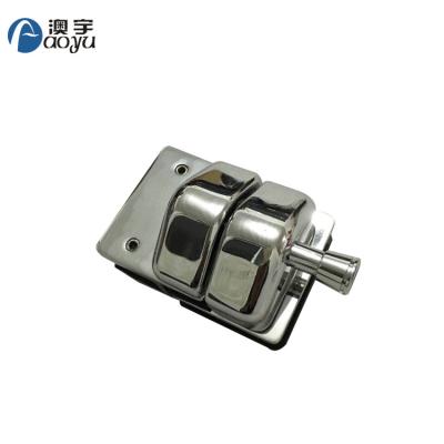 China High Quality 316 Stainless Steel Glass Gate Glass Fence to 180 Degree Glass Gate Swimming Pool Barrier Glass Latch for sale