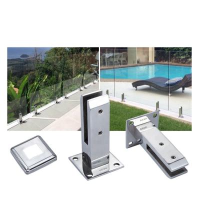 China High Quality Modern 304 Stainless Steel Mirror Railing Fixture, Swimming Pool Barrier Railing Glass Pin For Swimming Pool for sale