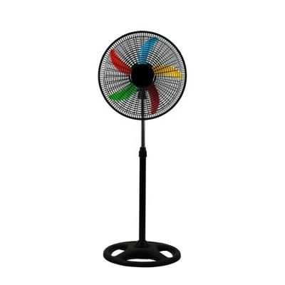 China Hotel Factory Colorful Africa South America Hot Sale 18 Inch Stand Fan In Living Room for sale