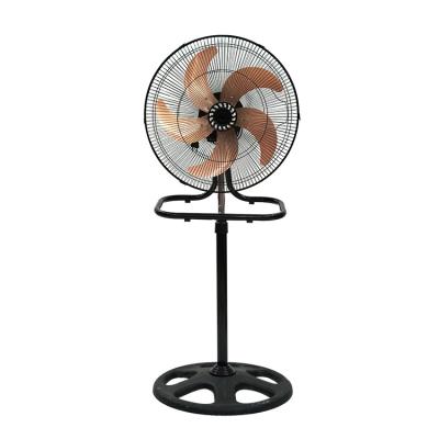 China Hotel 3 In 1 Four Hole Round Bass Fan 18 Inch Electric Stand Fan for sale